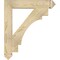 Ekena Millwork Merced Arts & Crafts Rough Sawn Bracket, Douglas Fir, 4"W x 26"D x 30"H BKT04X26X30MRC03RDF - alternate 2
